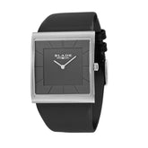 BLADE Freedom Grey 3701G1SGN SS & Leather Strap 2-Hands Men's Watch