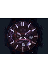 Casio Analog-Digital Black Dial Men's Watch-ECB-2000PB-1ADF