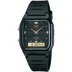 Casio Standard Series Analog Digital Watch For Men AW-48HE-1AVDF