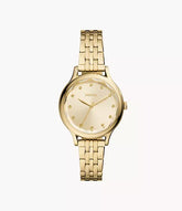 Laney Three-Hand Gold-Tone Stainless Steel Watch BQ3863