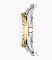 Rye Three-Hand Date Two-Tone Stainless Steel Watch