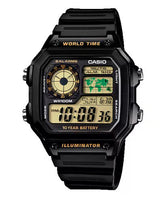CASIO Youth ( AE-1200WH-1BVDF ) Digital Watch - For Men D098