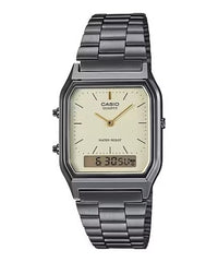 CASIO Vintage ( AQ-230GG-9ADF ) Analog-Digital Watch - For Men & Women D184