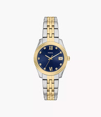 Scarlette Three-Hand Two-Tone Stainless Steel Watch