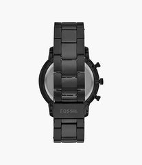 Fossil Neutra Chronograph Black Stainless Steel Watch FS5525
