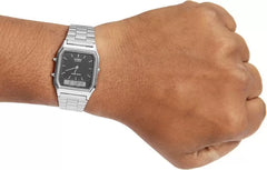 CASIO Vintage ( AQ-230A-1DMQ ) Analog-Digital Watch - For Men & Women AD01