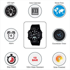 CASIO Youth Combination ( AQ-S810W-1AVDF ) Analog Watch - For Men AD172
