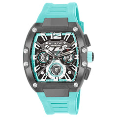 BLADE Magnifique Aqua-Dark 3652G5AUI SS & Silicone Strap Multifunction Men's Watch