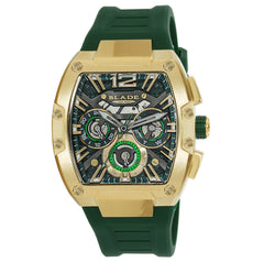 BLADE Magnifique Power 3652G5GEE SS & Silicone Strap Multifunction Men's Watch