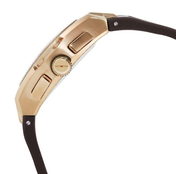 BLADE Magnifique Bronze 3652G5ROO SS & Silicone Strap Multifunction Men's Watch