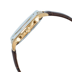 BLADE Alpha Crimson 3663G1RNO SS & Leather Strap Multifunction Men's Watch