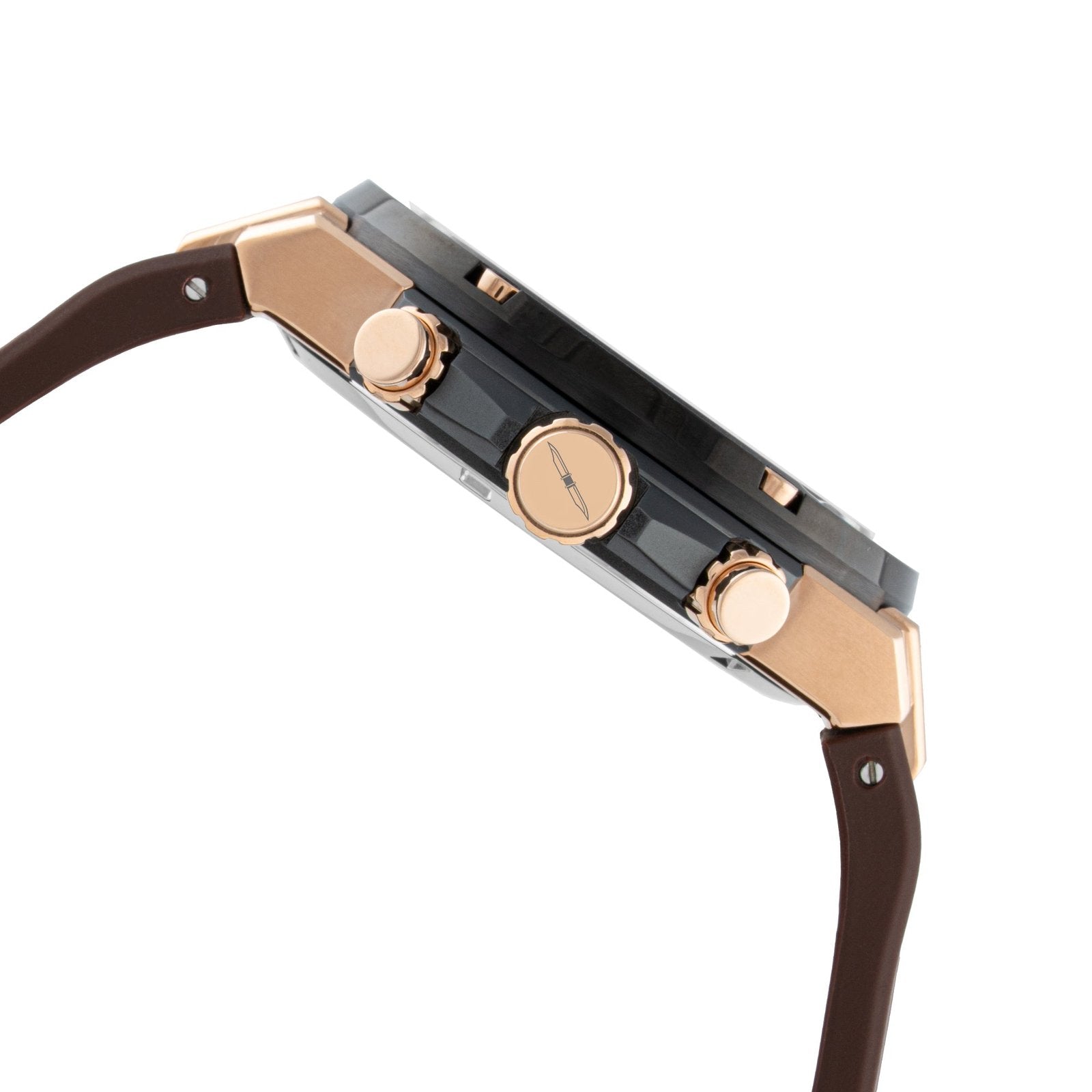 BLADE Swift Sunset 3667G5QGO SS & Silicone Strap Multifunction Men's Watch