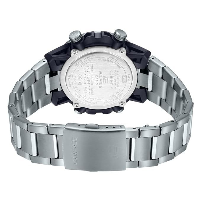 Casio Analog-Digital Black Dial Men's Watch-ECB-2000D-1ADF