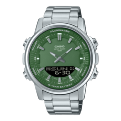 CASIO ILLUMINATOR ANALOG - DIGITAL  FOR MEN AMW-880D-3AVDF