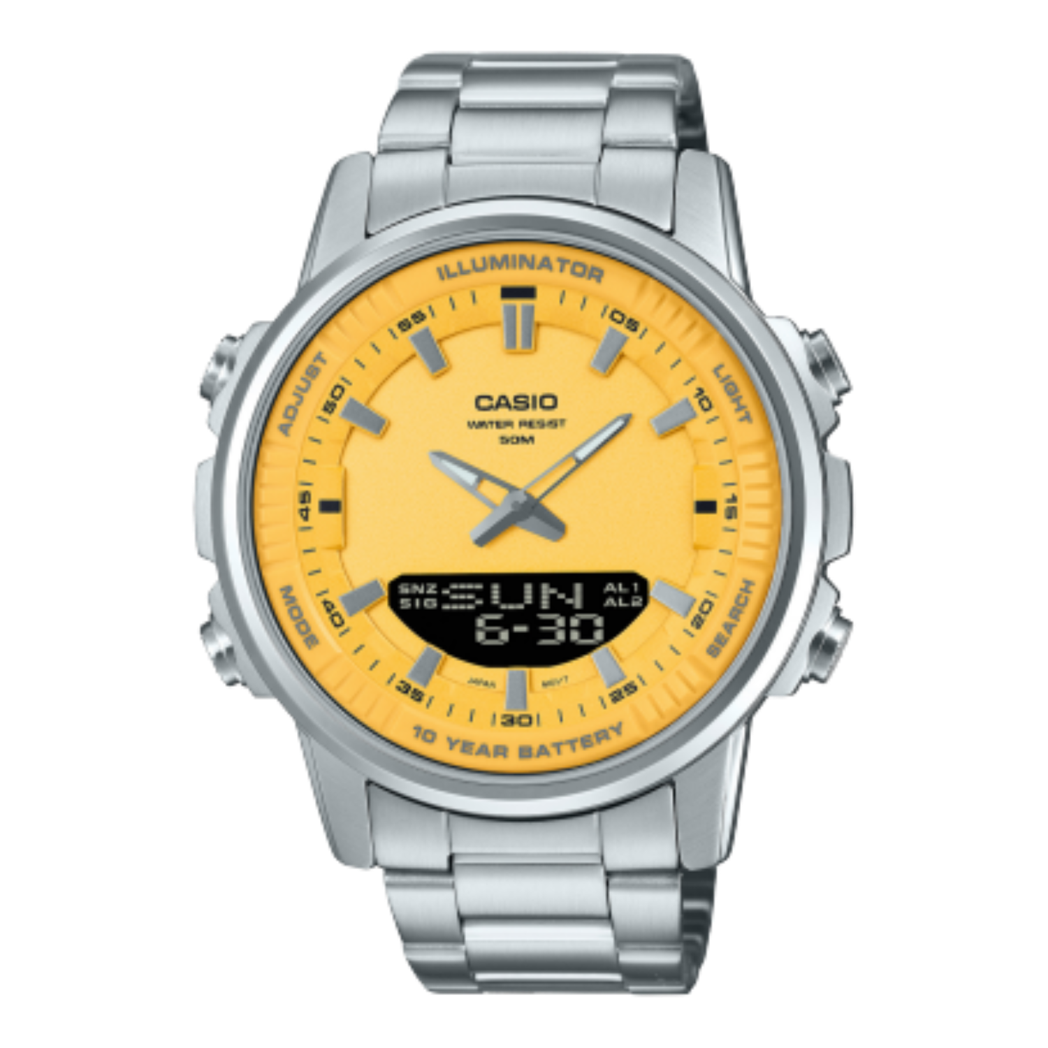 CASIO ILLUMINATOR ANALOG - DIGITAL  FOR MEN AMW-880D-9AVDF