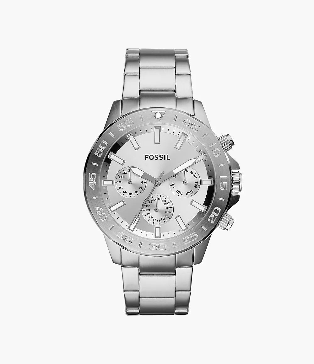 Bannon Multifunction Stainless Steel Watch