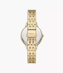 Laney Three-Hand Gold-Tone Stainless Steel Watch BQ3863