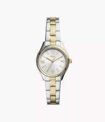 Rye Three-Hand Date Two-Tone Stainless Steel Watch