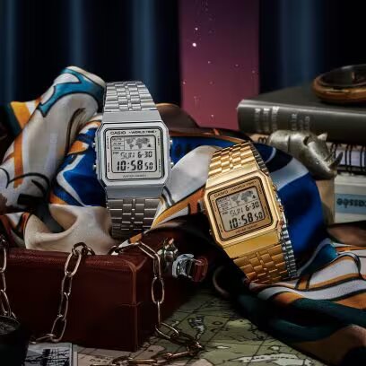 CASIO  Vintage ( A500WA-1DF ) Digital Watch - For Men & Women D133
