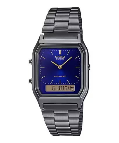 CASIO  Vintage ( AQ-230GG-2ADF ) Analog-Digital Watch - For Men & Women D183