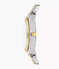 Scarlette Three-Hand Date Two-Tone Stainless Steel Watch