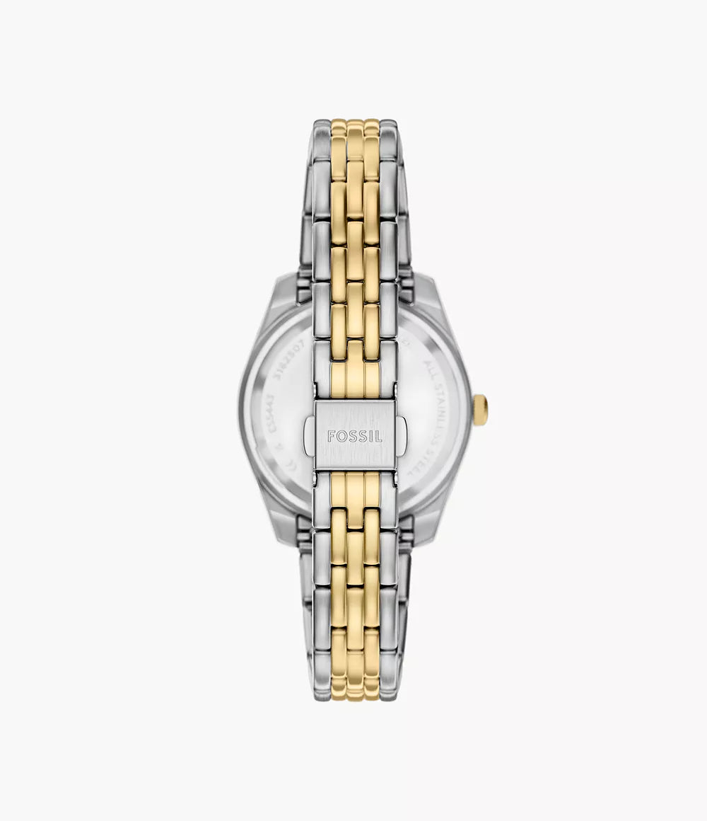Scarlette Three-Hand Two-Tone Stainless Steel Watch