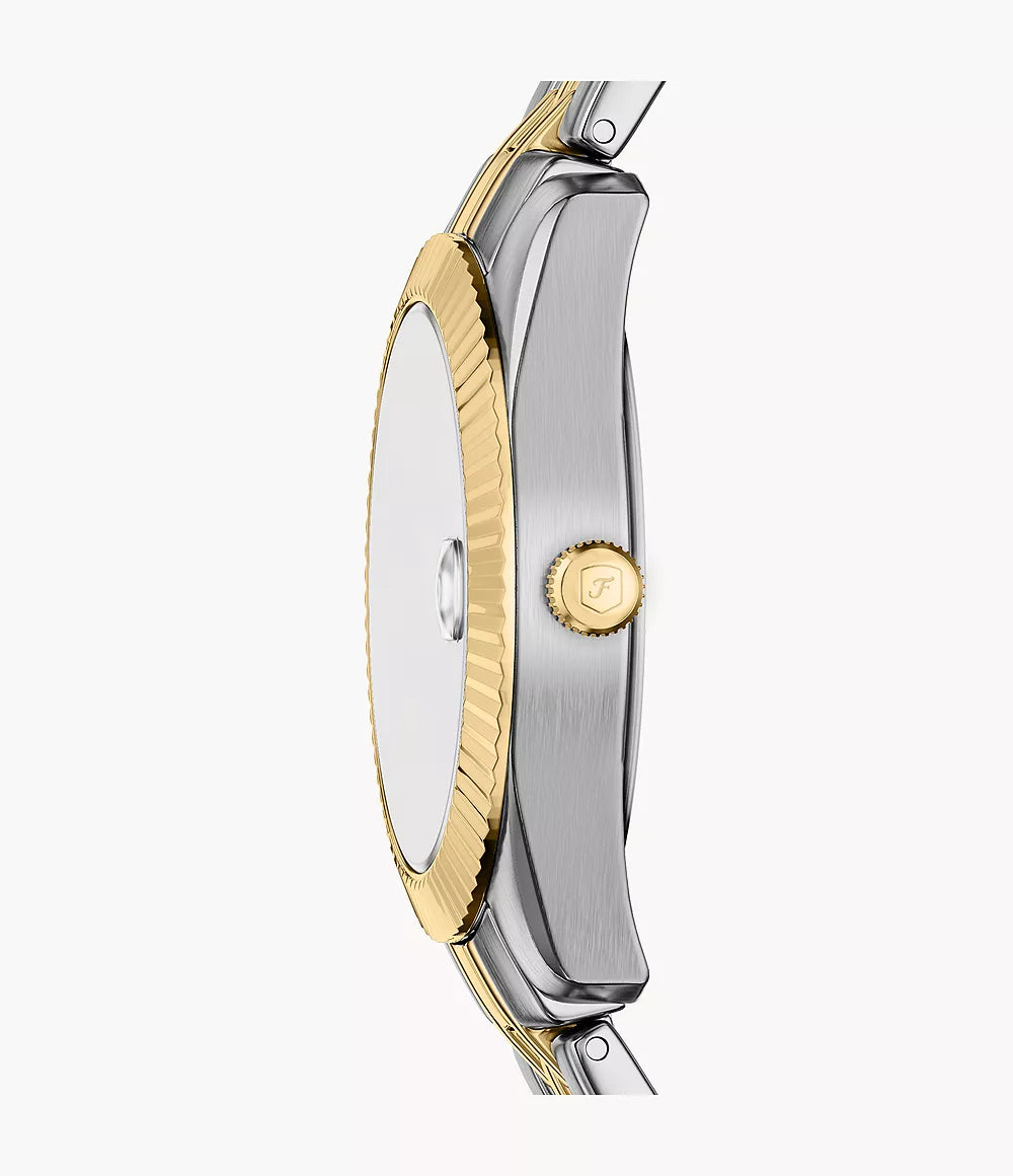 Scarlette Three-Hand Two-Tone Stainless Steel Watch