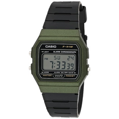 Casio Standard Series Digital  Unisex F-91WM-3ADF