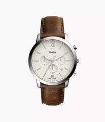 Neutra Chronograph Brown Leather Watch