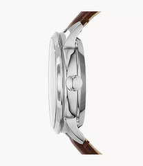 Townsman Automatic Leather Watch Brown ME3061