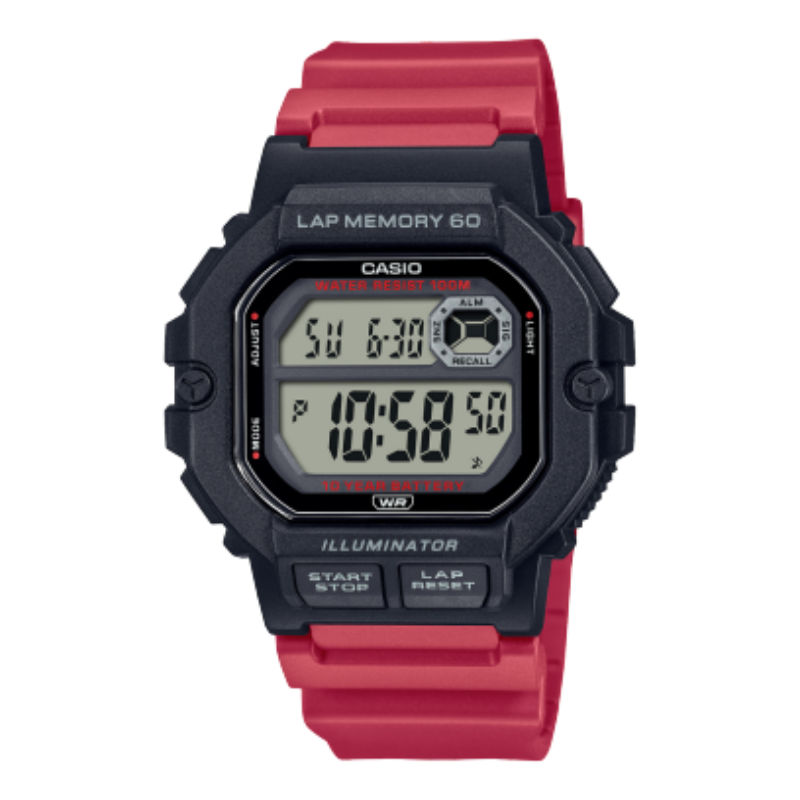 Casio Youth Series Digital  Unisex WS-1400H-4AVDF