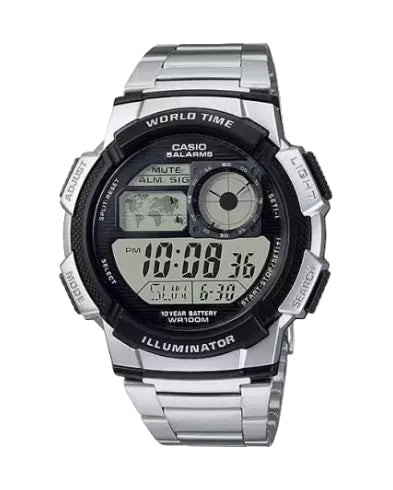 CASIO  Youth Digital ( AE-1000WD-1AVDF ) Digital Watch - For Men D082