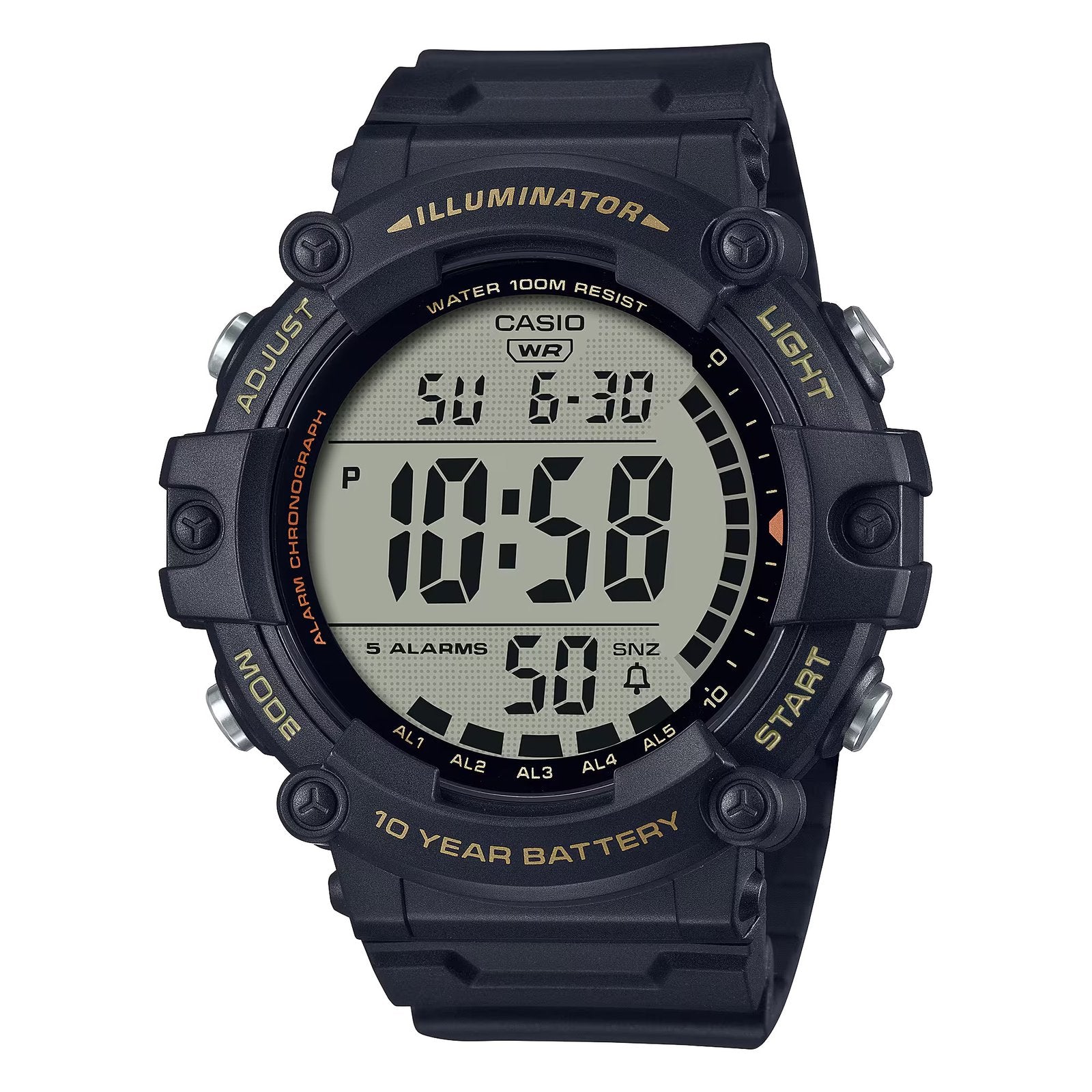 CASIO  YOUTH Digital Watch - For Men D276 (AE-1500WHX-3AVDF)