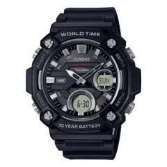 CASIO  Youth Analog-Digital Combination Analog-Digital Watch - For Men AD262 (AEQ-120W-1AVDF)