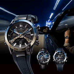 NIGHTTIME MENS DRIVE SERIES EDIFICE SOSPENSIONE ECB-40NP-1A