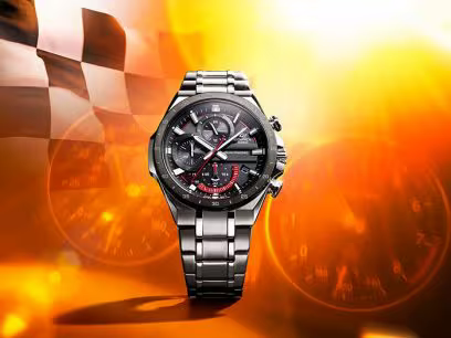Edifice Men Solar Powered Chronograph EQS-920DB-1AV