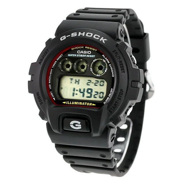 CASIO G-SHOCK DW-6900RL-1DR Black Resin Strap Men's Watch New in Box