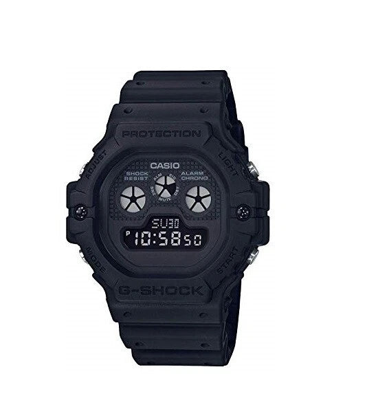 Casio G-Shock DW-5900BB-1DR Digital Black Mens Watch 200M WR DW-5900 Original